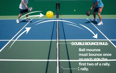 Double Bounce Rule trong Pickleball là gì?