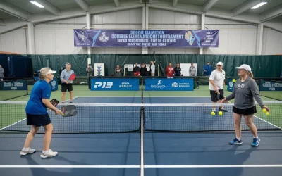 Double Elimination trong Pickleball: Cơ hội thứ hai cho các tay vợt