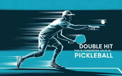 double hit trong pickleball
