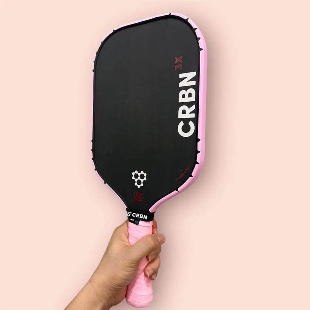 Vợt CRBN 3x chính hãng dán viền hồng