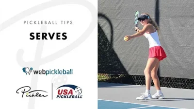 Giao bóng Pickleball