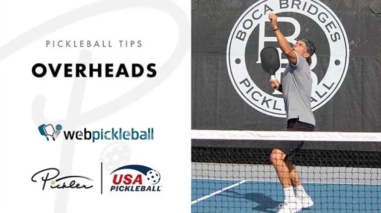Mẹo overheads smash trong pickleball