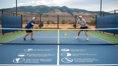 Tóm tắt luật Pickleball cơ bản